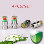 4pcs High precision tire pressure monitor, tire pressure detection and early-warning cap, tire pressure gauge, auto accessories