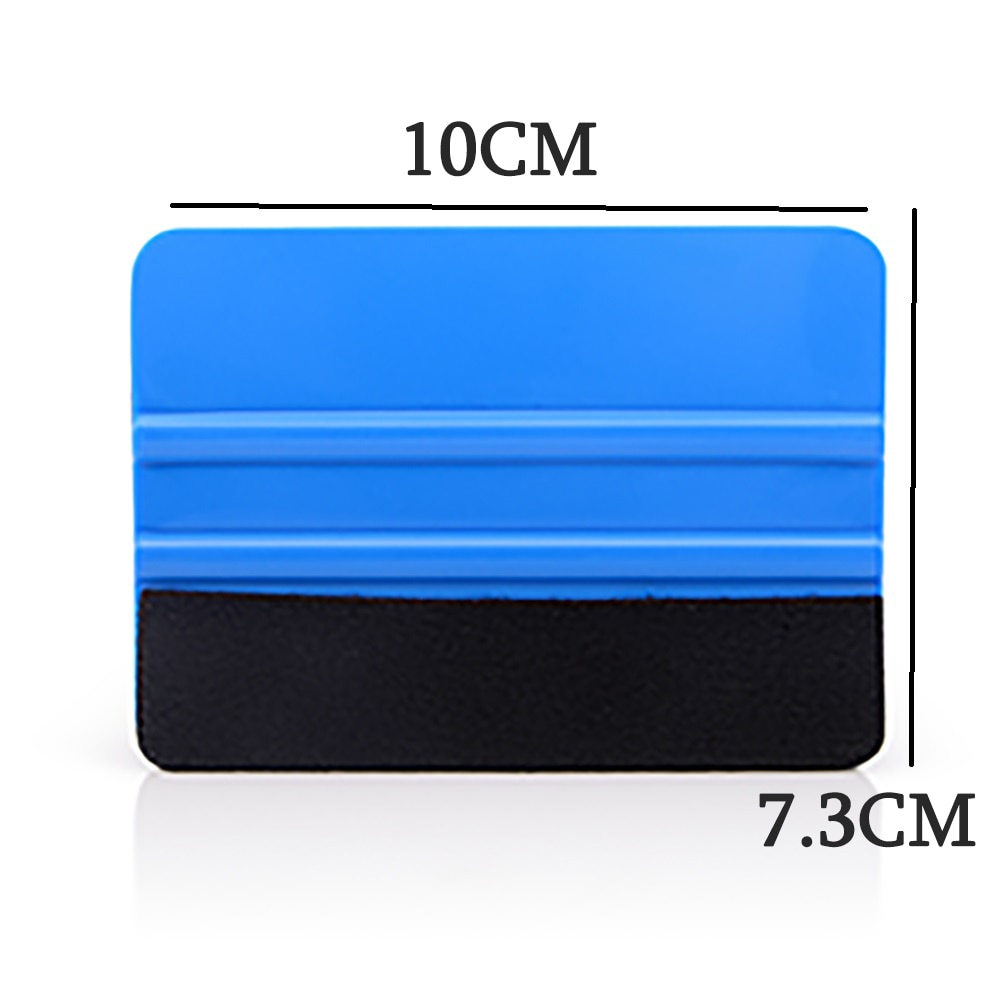 EHDIS Vinyl Film Car Wrap Blue Carbon Fiber Felt Edge Cloth Squeegee Scraper Car Styling Stickers Accessories Window Tints Tool