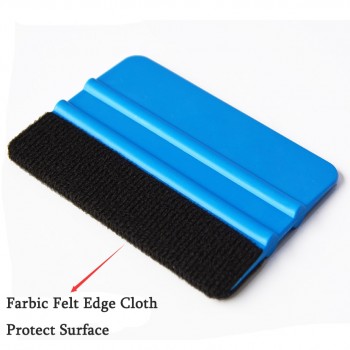 EHDIS Vinyl Film Car Wrap Blue Carbon Fiber Felt Edge Cloth Squeegee Scraper Car Styling Stickers Accessories Window Tints Tool