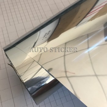 New Arrival 50cm x 600cm One Way Mirrored Window Film Solar Reflective Silver Layer Tint Room Building Decor