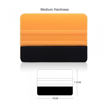EHDIS Gold Vinyl Film Car Wrapping Carbon Fiber Fabric Felt Squeegee Cleaning Scraper Car Accessories Window Tints Tool Sticker