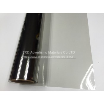 50x300cm Grey Car Window Tint Film Front Side Glass window film VLT 70% Roll 1 PLY Car Auto House Commercial Solar Protection