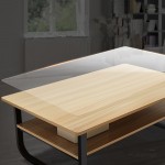 2mil Transparent Glossy Anti-Scratch Protective Film Table Furniture Stickers Kitchen Decoration Multi Size