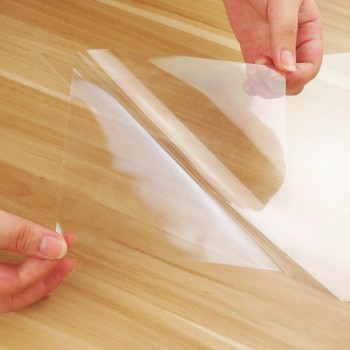 2mil Transparent Glossy Anti-Scratch Protective Film Table Furniture Stickers Kitchen Decoration Multi Size