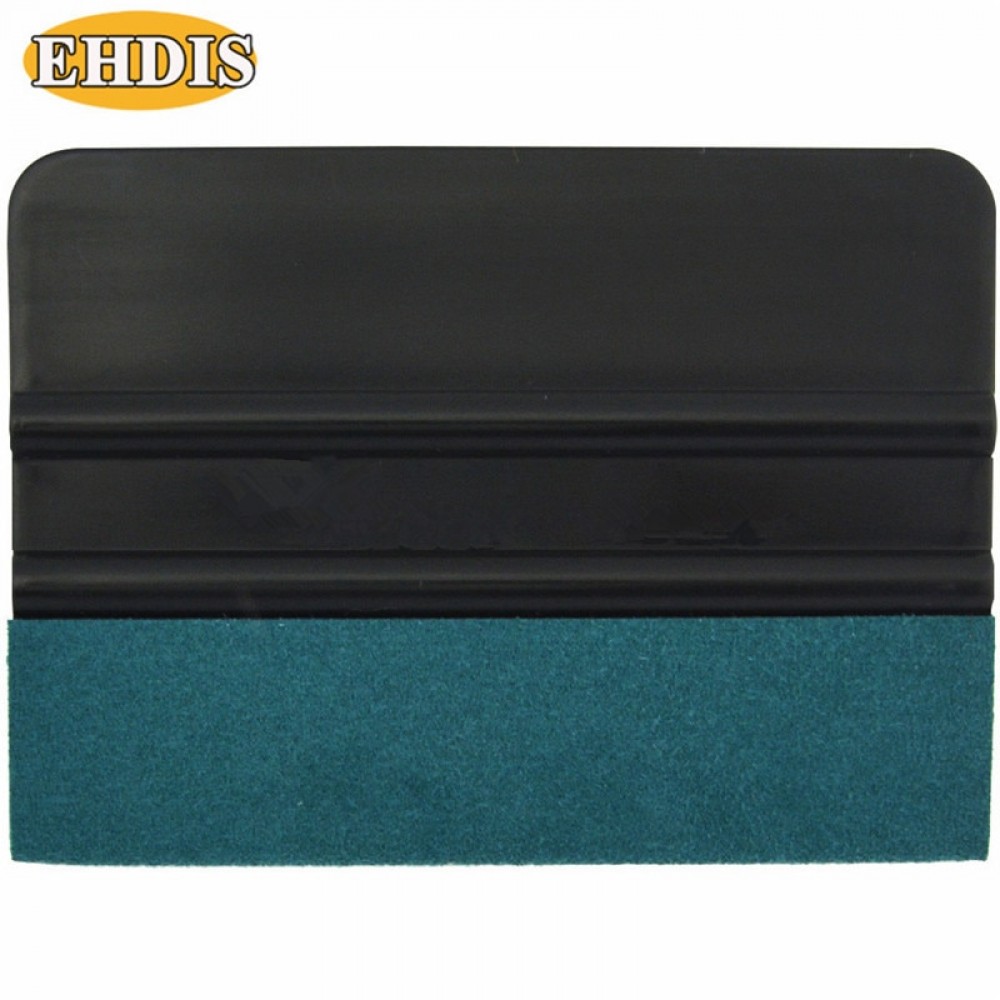 EHDIS Carbon Foil Film Suede Felt Edge Squeegee Scraper Vinyl Wrap Car Cleaning Tools Window Tints Tools Vehicle Sticker Remover