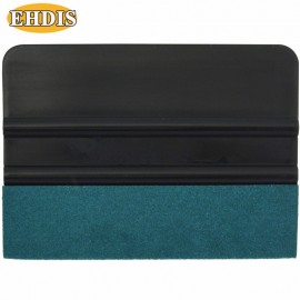EHDIS Carbon Foil Film Suede Felt Edge Squeegee Scraper Vinyl Wrap Car Cleaning Tools Window Tints Tools Vehicle Sticker Remover