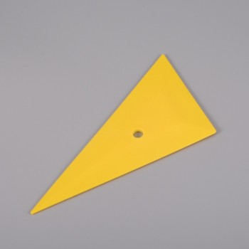 FOSHIO Yellow Plastic Squeegee Car Accessories Window Foil Tint Tools Carbon Fiber Car Wrap Vinyl Tools Go Corner Clean Scraper