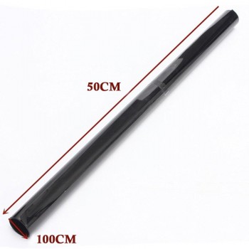 100*50cm Universal Auto Car Dark Black Car Window Tint Film Glass VLT 20% Roll 1 PLY Car Auto House Commercial Solar Protection