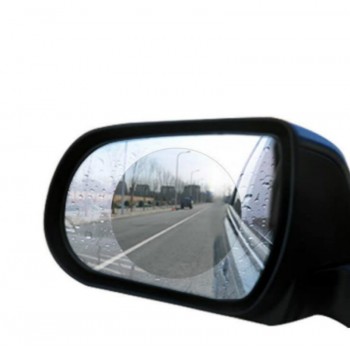 2PCS Car Rearview Mirror Protective Film Anti Fog Window Clear Rainproof Rear View Mirror Protective Soft Film Auto Accessories
