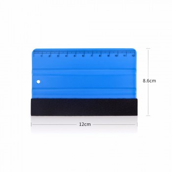 EHDIS Blue Scale Felt Squeegee Vinyl Film Car Wrap Ice Scraper Window Tints Tool Sticker Old Glue Remover Car Accessories