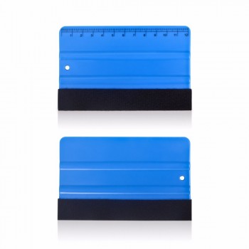 EHDIS Blue Scale Felt Squeegee Vinyl Film Car Wrap Ice Scraper Window Tints Tool Sticker Old Glue Remover Car Accessories