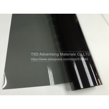 Cheapest VLT 40% 50x300CM/Lot Black Car Window Tint Film Glass 2 PLY Car Auto House Commercial Solar Side window Tint film