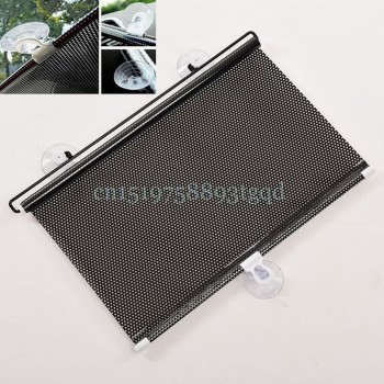 45 x125cm Car Auto Window Roll Blind Sunshade Windshield Sun Shield Visor Black