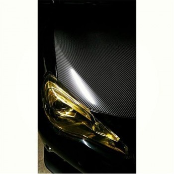 Dark Blue Headlight Taillight Fog Light Car Tint Film Overlay Sticker Cover 30cmx140cm Waterproof All Seasons Decoration DIY