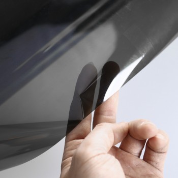 75cmx6M Car Van Window Tint Film Universal Fit for PrivacySun Glare-Heat Reduction (Light Black)