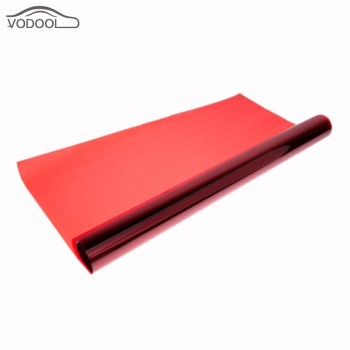 0.5*3m Waterproof Roll Car Red Glass Window Protective Film Tint 99% UV Rejection 60% Visible Light Transmittance Auto Stickers