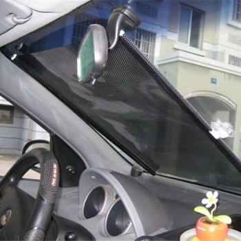 40*60cm Retractable Car Side Window Sun Shade Curtain Windshield Sunshade Visor Shield Cover Mesh Solar Protect Auto Accessories