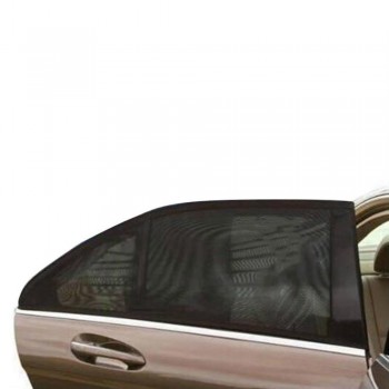 Vehemo 2Pcs 50*52cm Auto Car Vehicle Door Window UV Protection Shield Sun Shade Visor Cover Universal  Black