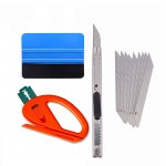 EHDIS 4pcs Vehicle Foil Window Tints Tools Kit Vinyl Protection Film Car Wrap Squeegee Ice Scraper Car Styling Auto Accessories
