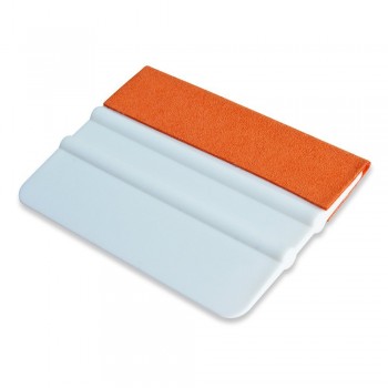 EHDIS 2pcs White Soft Suede Felt Edge Squeegee Card Scraper Window Tints Tool Vinyl Film Car Wrapping Sticker Installation Tool