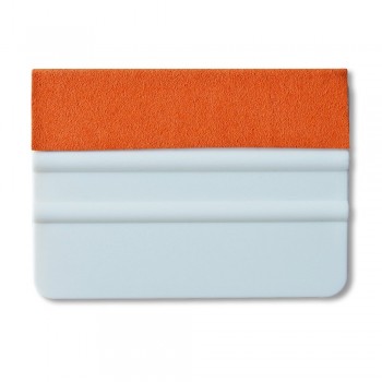 EHDIS 2pcs White Soft Suede Felt Edge Squeegee Card Scraper Window Tints Tool Vinyl Film Car Wrapping Sticker Installation Tool