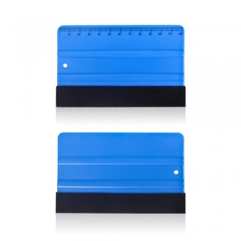 EHDIS 2pcs/Pack Vinyl Car Wrap Tool Felt Measure Squeegee Car Foil Sunshade Film Scraper Window Tint Tools Auto Cleaning Tool