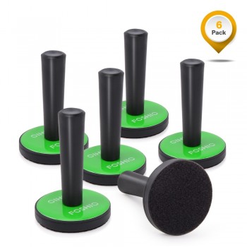 EHDIS 6pcs Magnetic Car Holder Foil Wrapping Vinyl Film Magnet Holder Efficient Strong Suction Auto Carbon Fiber Fixing Tools
