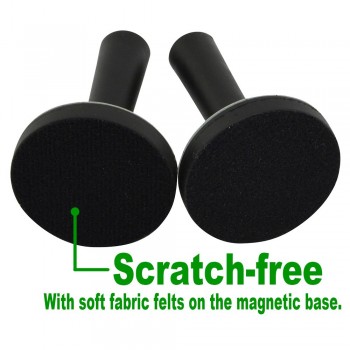 EHDIS 6pcs Magnetic Car Holder Foil Wrapping Vinyl Film Magnet Holder Efficient Strong Suction Auto Carbon Fiber Fixing Tools