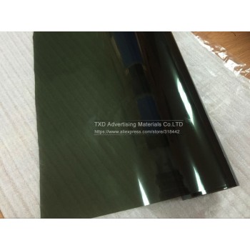 New Design Car Window Film with 50*300CM/LOT by free shippingicker Adhesive Vinyl Tint Film Olive green