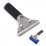 EHDIS Window Tint Rubber Squeegee Metal Handle Scraper Vinyl Car Wrap Tool Glass Water Wiper Household Car Cleaning Tool Brush