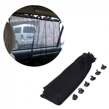 2018 Hot Black Grey Brown Car Sun Shade Side Window Curtain Auto Interior UV Protection Mesh Fabric