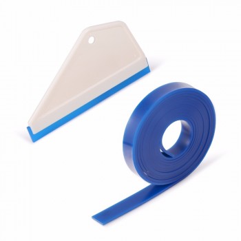 EHDIS Water Wiper Scraper With 45CM Rubber Blade Car Cleaning Squeegee Window Tints Tools Vinyl Film Car Wrap Sticker Glue Tool