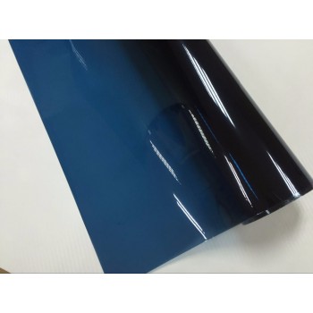 50cm*300cm/lot Blue Car Window Tint Film Glass VLT 20% Car Auto House Commercial Solar Protection Summer by free shipping