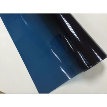 50cm*300cm/lot Blue Car Window Tint Film Glass VLT 20% Car Auto House Commercial Solar Protection Summer by free shipping