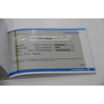 50x 300cm Grey Car Window Tint Film Glass VLT 70%/ Roll 2 mil thickness Gray Car Auto House Commercial Solar Protection Summer