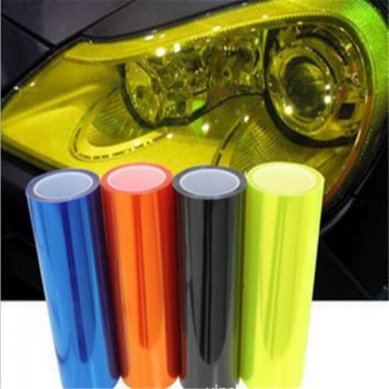 Dark Blue Auto Car Smoke Fog Light Headlight Taillight Tint Vinyl Film Sheet Sticker Anti Dust Waterproof All Weather Decals DIY