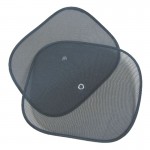 2016 New 2Pcs Black Side Car Sun Shade Rear Window Foils Sunshade Cover Mesh Visor Shield Screen Solar Protection