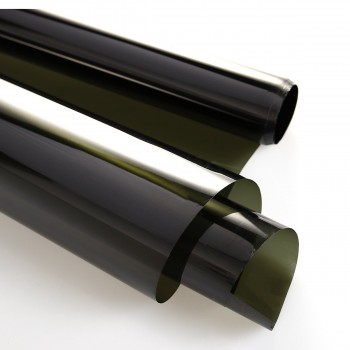 75cmx6M Car Van Window Tint Film Universal Fit for Privacy Sun Glare-Heat Reduction (Olive Green)