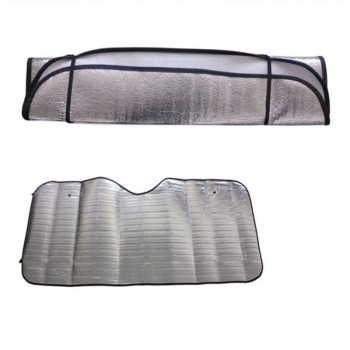 1Pc Casual Foldable Car Windshield Visor Cover Front Rear Block Window Sun Shade Aluminum Foil Car Window Foils Protection