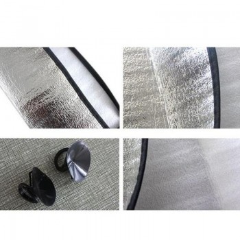1Pc Casual Foldable Car Windshield Visor Cover Front Rear Block Window Sun Shade Aluminum Foil Car Window Foils Protection