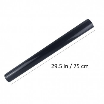 75cmx3M Car Van Window Tint Film Universal Fit for Privacy Sun Glare-Heat Reduction (Black)