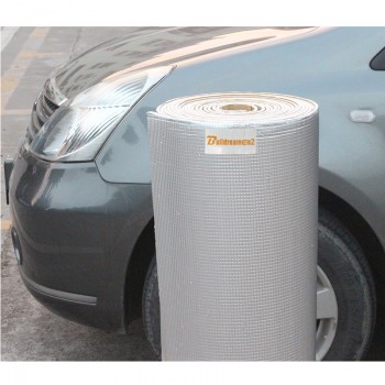 Buildreamen2 1 Roll 8sqm Car Automotive Heat Sound Shield Insulation Proofing Material Mat Aluminum Foil Pad Deadening Deadener