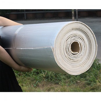 Buildreamen2 1 Roll 8sqm Car Automotive Heat Sound Shield Insulation Proofing Material Mat Aluminum Foil Pad Deadening Deadener