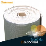 Buildreamen2 1 Roll 10sqm 400 x 40 Car Heat Proof Sound Shield Insulation Noise Control Material Mat Sheet Deadener Deadening
