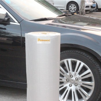 Buildreamen2 1 Roll 10sqm 400 x 40 Car Heat Proof Sound Shield Insulation Noise Control Material Mat Sheet Deadener Deadening