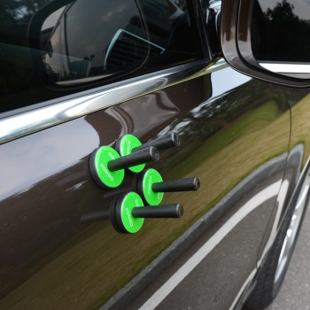 EHDIS 4pcs Car Vinyl Film Wrap Tools Magnet Holders Window Tint Tools Foil Carbon Fiber Magnetic Holders for Car Styling Tools
