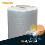 Buildreamen2 2sqm Car Truck Motorcycle Heat Shield Sound Insulation Proof Mat Material Deadening Deadener Anti Noise 80 x 40
