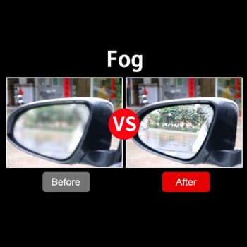 6PCS Car Rearview Mirror Film Anti Fog Window Clear Rainproof Rear View Mirror Protective Soft Protective Film Auto Window Foils