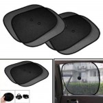 Dewtreetali Car Side Rear Window Sunshade Sun Shade Cover Visor Shield Screen Black Mesh x 2 high quality