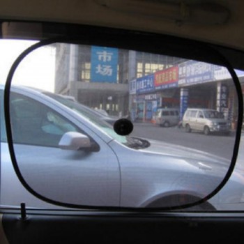 Dewtreetali Car Side Rear Window Sunshade Sun Shade Cover Visor Shield Screen Black Mesh x 2 high quality